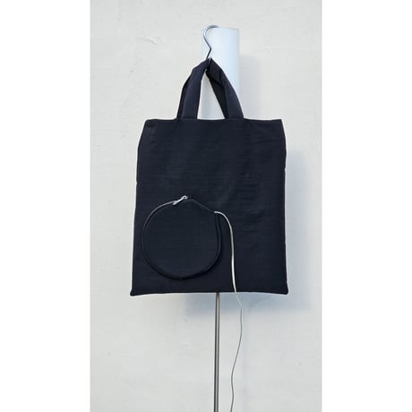 HIDAKA / PING-PONG PADDED TOTE *BLACK