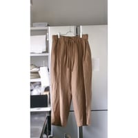Blanc YM / Linen Silk Oversize Pants *BEIGE