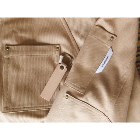 YUTASETOGAWA /"ME" DOCTOR SHORT JACKET COTTON PIQUE *BEIGE