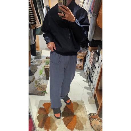 FUJI / COTTON GABARDINE RAGAN BLOUSON *NAVY