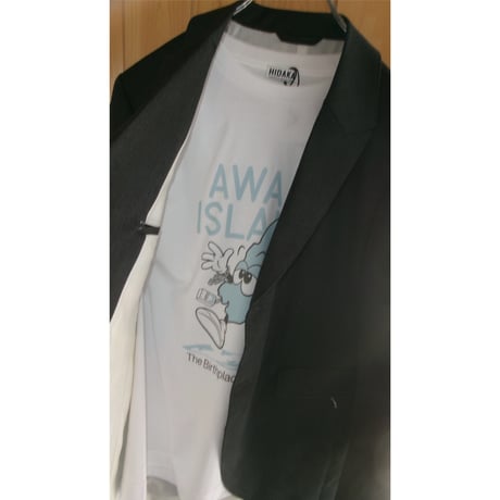 HIDAKA (side A) / AWAJI FRIENDS TEE *White