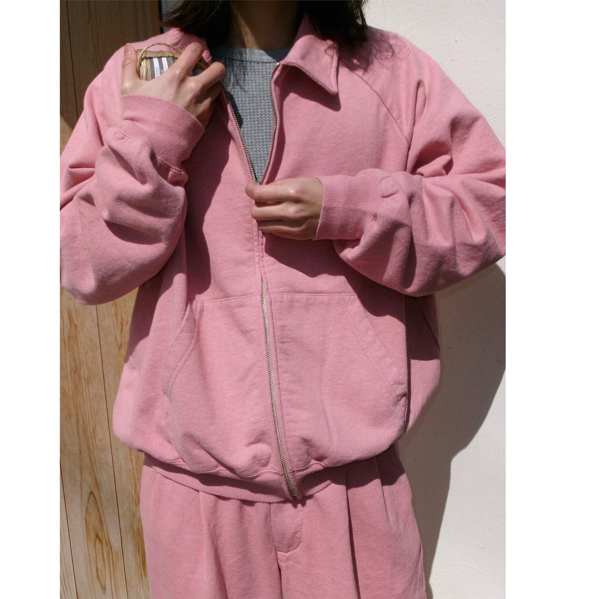UNIVERSAL PRODUCTS / PHATEE HEMP ZIP UP SWEAT *