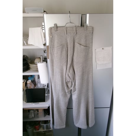 YUTASETOGAWA / Bias Shape Easy Pants *ASH