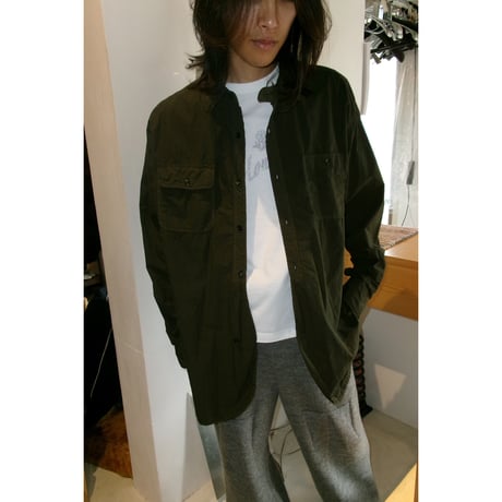 ●YOKO SAKAMOTO / WORK SHIRT *OLIVE