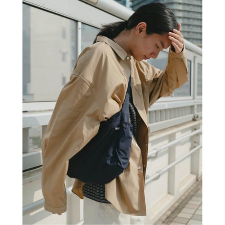 EVCON / NYLON SHOULDER BAG *D.NAVY