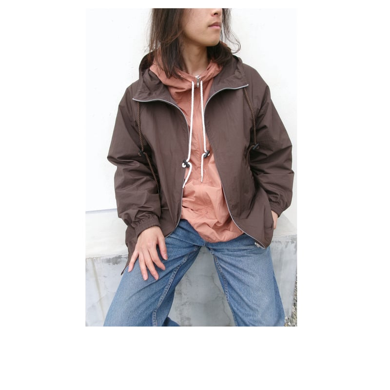FUJI / NYLON MOUNTAIN PARKA *Orange | AVET
