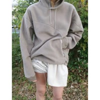 ABELIA EDWARD GOUCHA / FRACTURE HOODIE *BEIGE