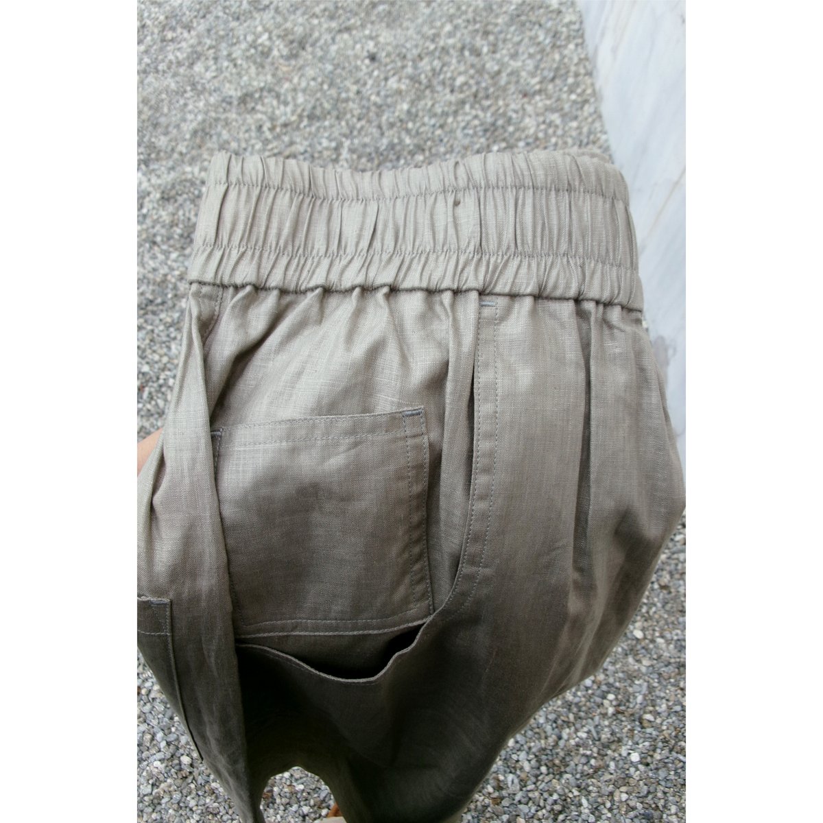 ABELIA EDWARD GOUCHA / SHIFTED SHORTS *KHAKI |