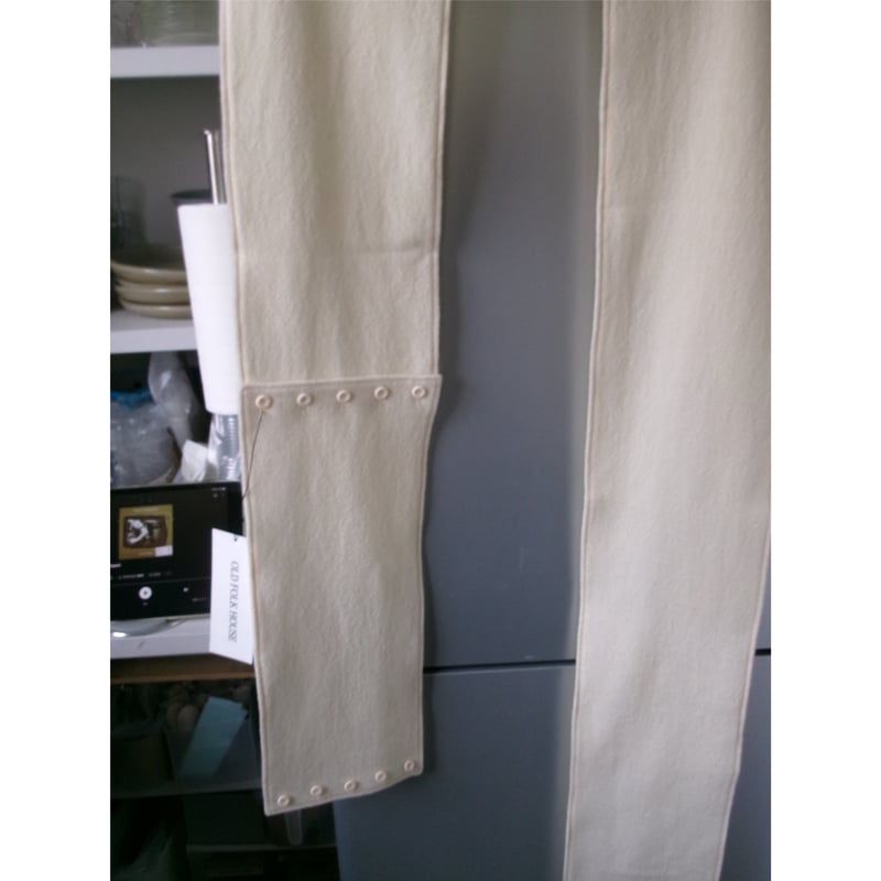 OLD FOLK HOUSE / Wool Long &Short Scarf *Natura