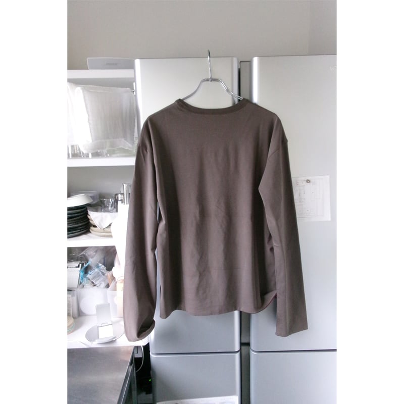 OLD FOLK HOUSE / Reversible Long-Sleeve *Burgun
