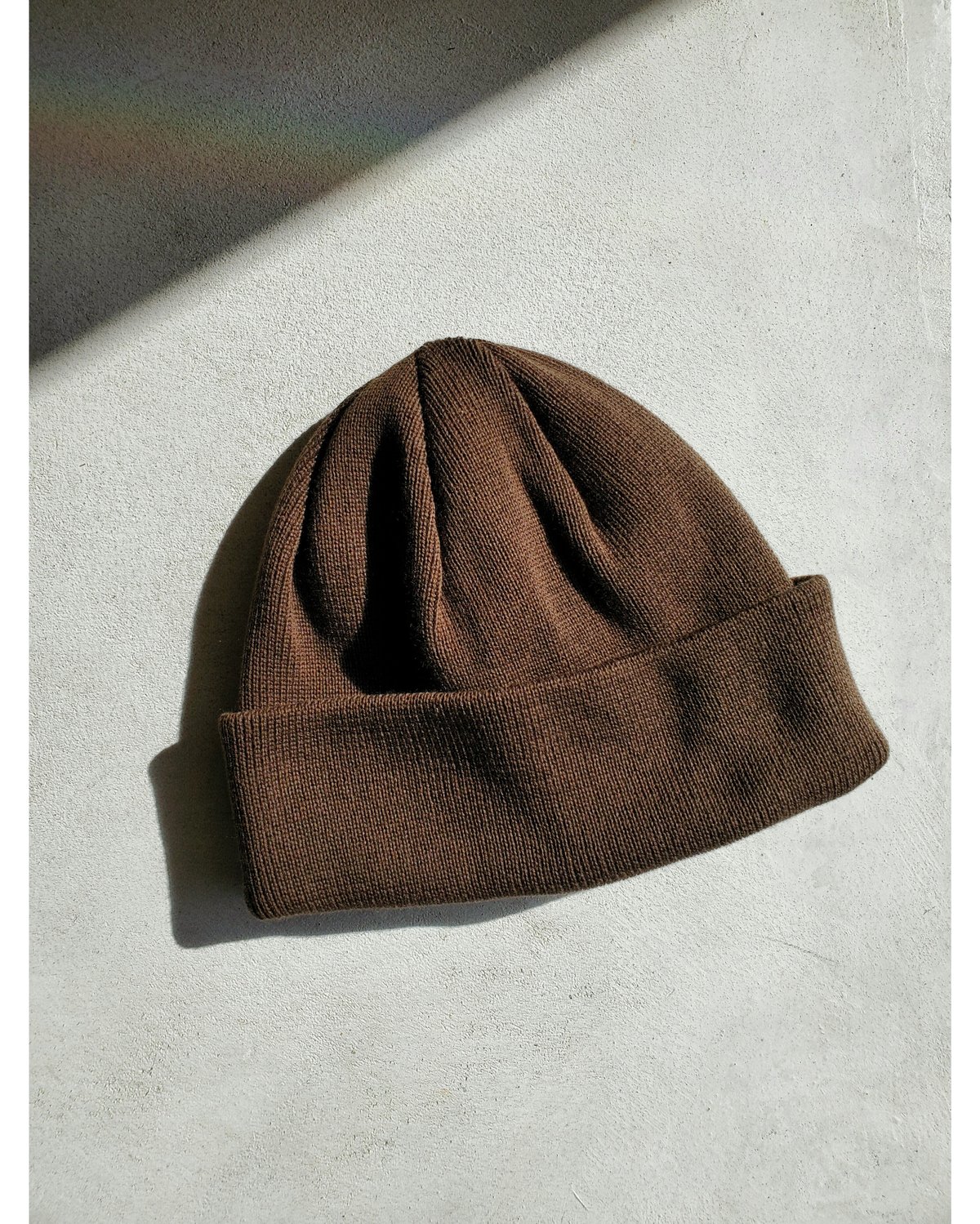 帽子 YOKO SAKAMOTO KNIT BIG WATCH CAP YOKO SAKAMOTO / KNIT BIG WATCH CAP -BROWN | AVET