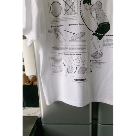 HIDAKA / STEINER TEE *WHITE