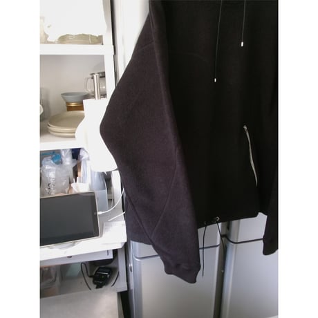 ABELIA EDWARD GOUCHA / FRACTURE HOODIE *BLACK