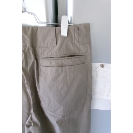 ABELIA EDWARD GOUCHA / BASEBALL SLACKS(NYLON) *BEIGE