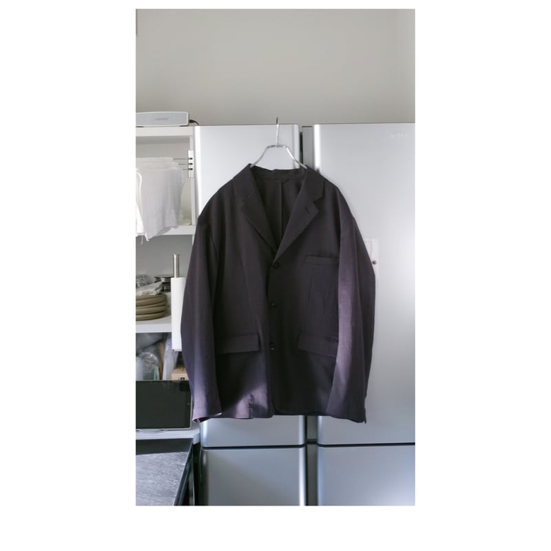 yoko sakamoto スリットノーカラー ジャケット YOKO SAKAMOTO【ヨーコサカモト】SUPER SPECIAL NEW VINTAGE
