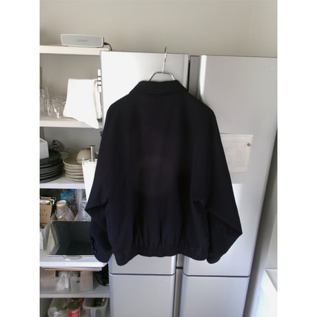 FUJI / COTTON SILK RAGLAN BLOUSON *NAVY