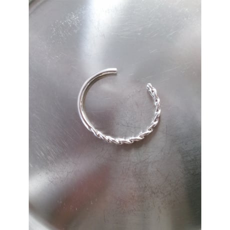 HIDAKA / Drill Bit Cuff *Silver