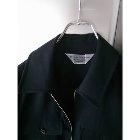 OLD FOLK HOUSE / Hard Twist Cotton Hunting Jacket *Navy