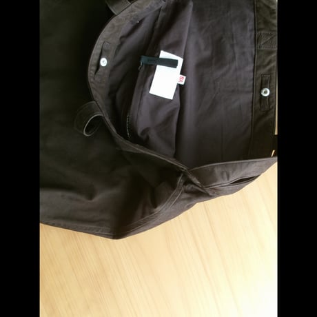 YOKO SAKAMOTO / LEATHER RESEARCHER BAG - LARGE *BROWN-NU