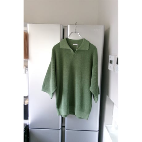 Blanc YM / Skipper Knit Shirts *Green