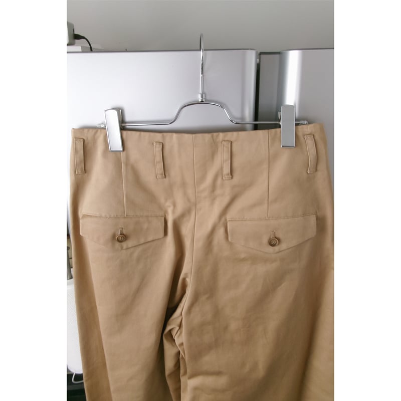 パンツ Rich I TACK WIDE TROUSERS Rich I / Tuck Wide Trousers *BEIGE | AVET