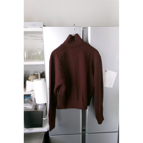 MY___ / JUMBERCA FULL ZIP SWEAT *BROWN