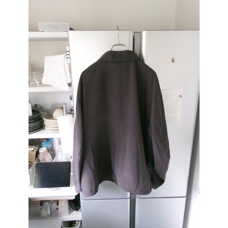 Blanc YM /  Salt Shrink Cupro Work JKT *Brown