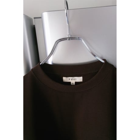 FUJI / COTTON S/S T-SHIRTS *BROWN