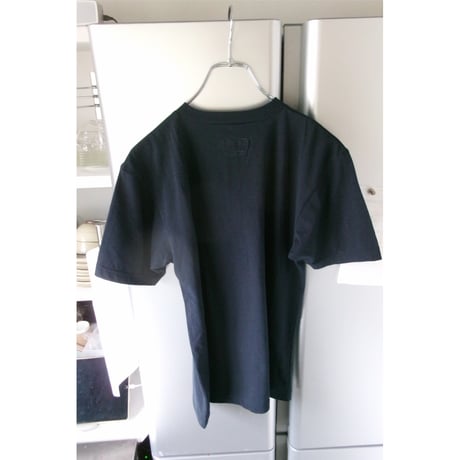 FUJI / COTTON HENRY NECK S/S T-SHIRTS (for ladies) *NAVY