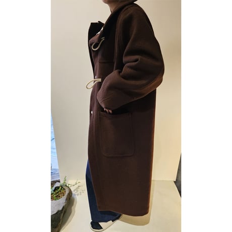 FUJI /  Duffel Sophisticate Coat *BROWN