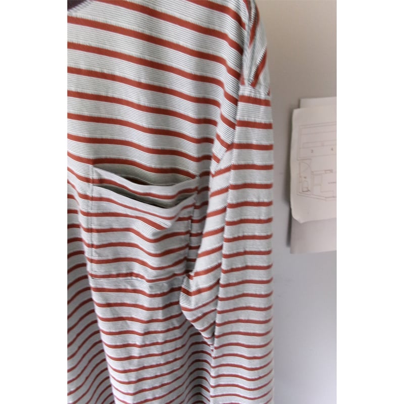 NO ROLL / UNEVENNESS L/S TEE *ORANGE | AVET