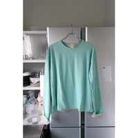 OLD FOLK HOUSE / Reversible Long-Sleeve * Mint Green & Sage Green