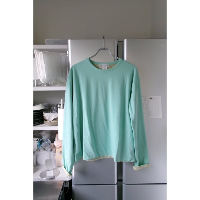 OLD FOLK HOUSE / Reversible Long-Sleeve * Mint