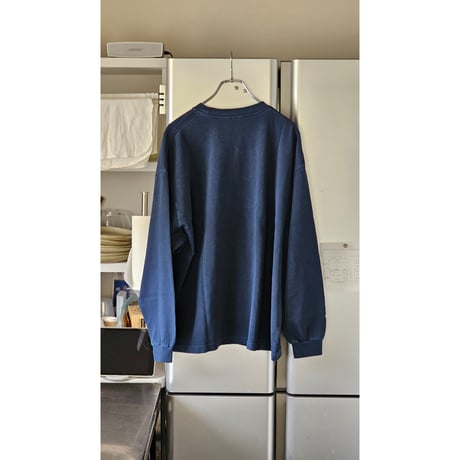EVCON/ PIGMENT WIDE L/S T-SHIRT *NAVY