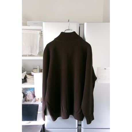 YOKO SAKAMOTO / DRIVERS KNIT *BROWN