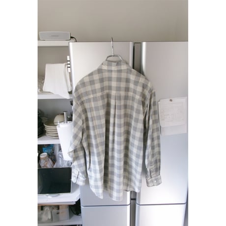 MY___ / ORIGINAL CHECK SHIRT *GREEN