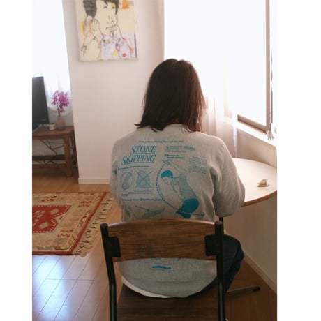 [別注] HIDAKA / STEINER TEE AWAJI *GRAY