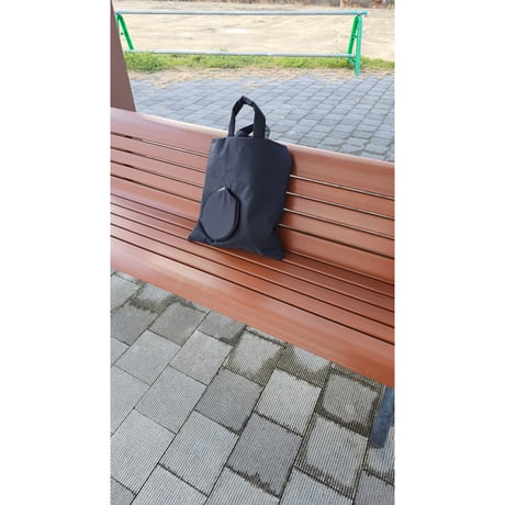 HIDAKA / PING-PONG PADDED TOTE *BLACK