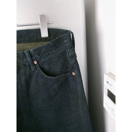 YOKO SAKAMOTO / 5POCKET BAGGY PANTS DENIM *YELLOW ORCHRE