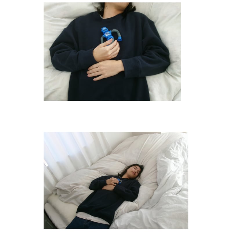 別注] FUJI / CREW NECK SWEAT *NAVY | AVET