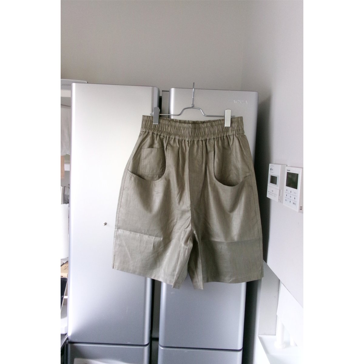 【定価以下】 ABELIA EDOWARD GOUCHA ショーツ ABELIA EDWARD GOUCHA / SHIFTED SHORTS *KHAKI |
