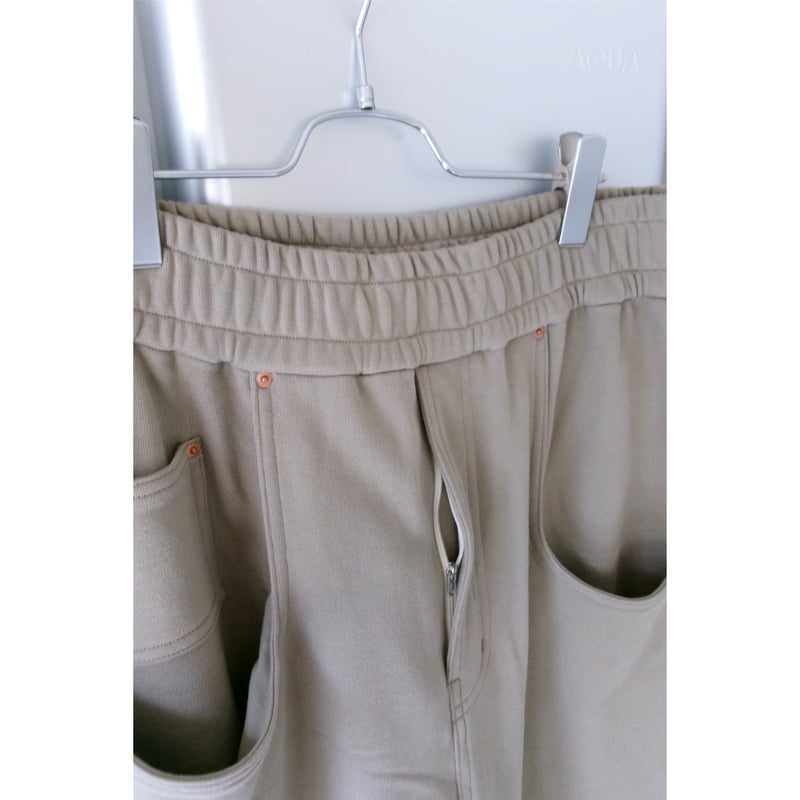 ABELIA EDWARD GOUCHA / ECHO PANTS SWEAT *BEIGE