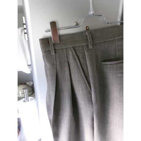ISSUETHINGS / type114 (wool shark skin) *GRAY