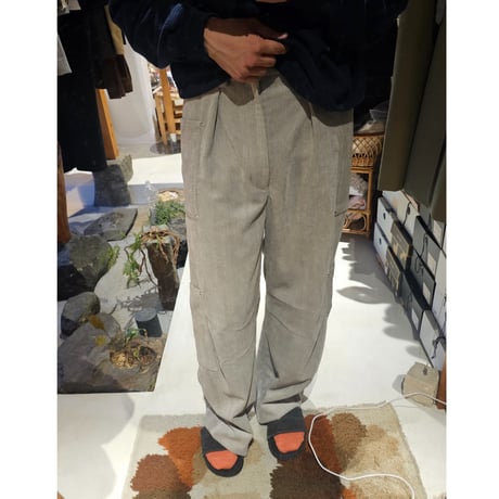 TOZAOU / Bay Window Pants *Gray