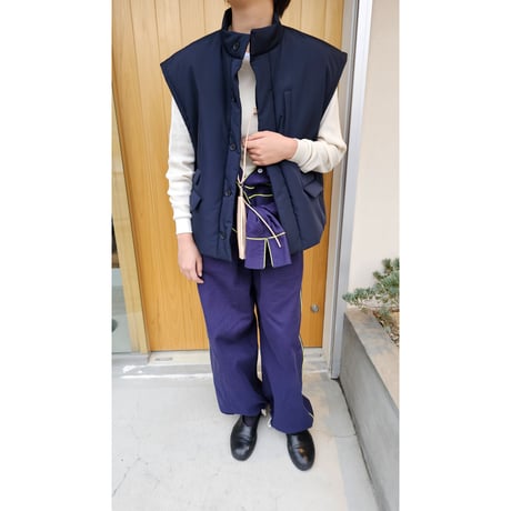 Blanc YM / Ripstop Padded Vest *Navy