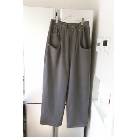 ABELIA EDWARD GOUCHA / ECHO PANTS SWEAT *CHARCOAL