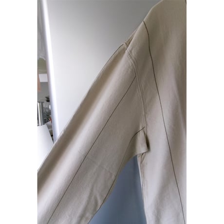 NO ROLL / UNEVENNESS L/S TEE *LT BEIGE