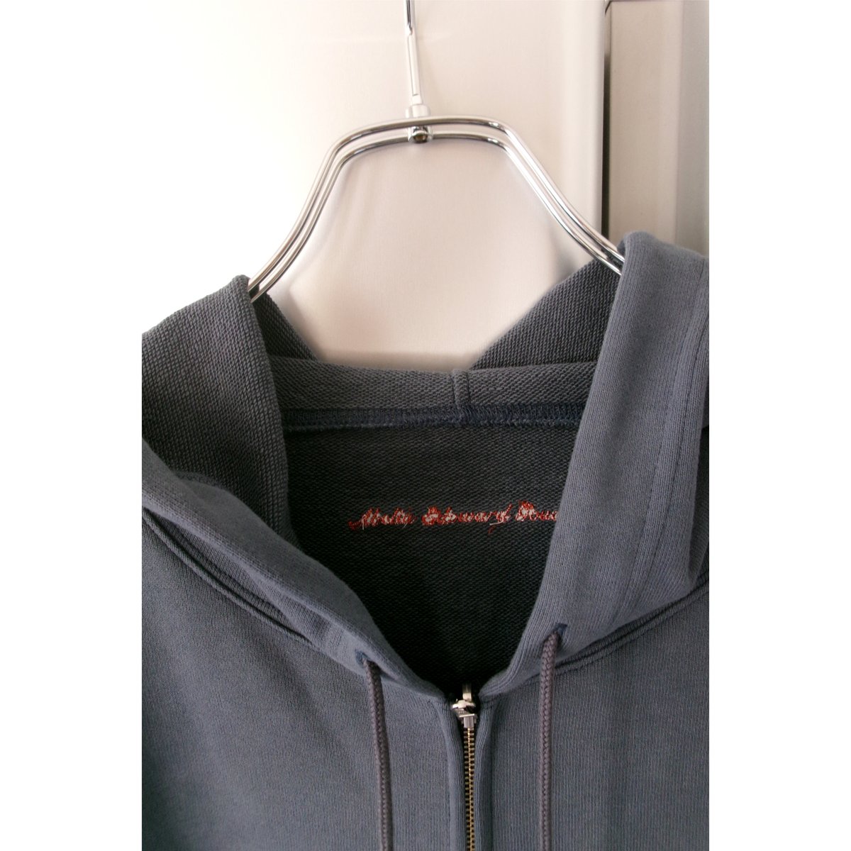 ABELIA EDWARD GOUCHA / CLASSIC ZIP HOODIE *BLUE