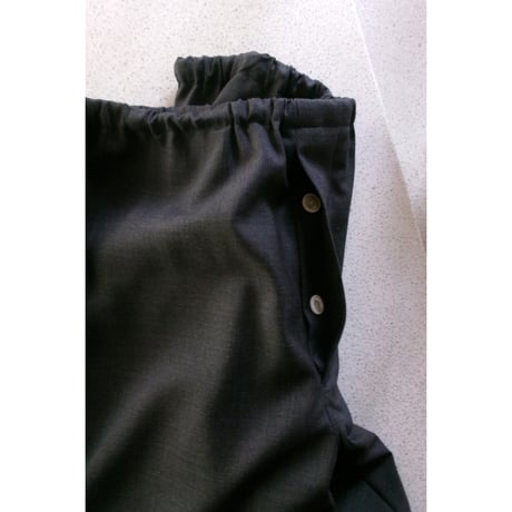 OLD FOLK HOUSE / WOOL LOUNGE PANTS *DARK GRAY