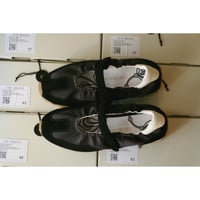 FOOT INDUSTRY / MARY JANE *ANTHRACITE(BLACK) / ANTIQUE WHITE